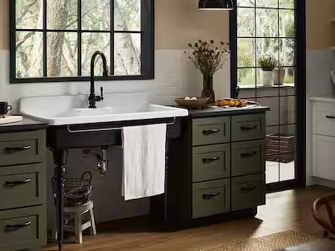 Farmhouse kitchen sink