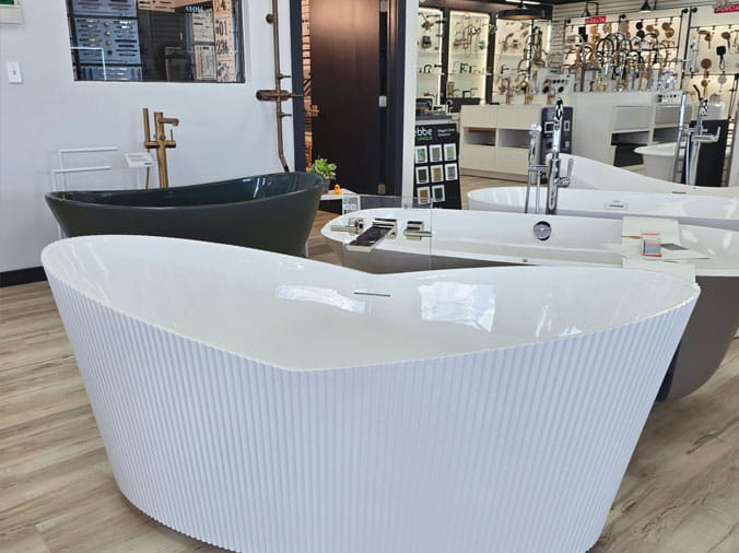 Vie of the Facets Kitchen & Bath Showroom in Hill County Texas